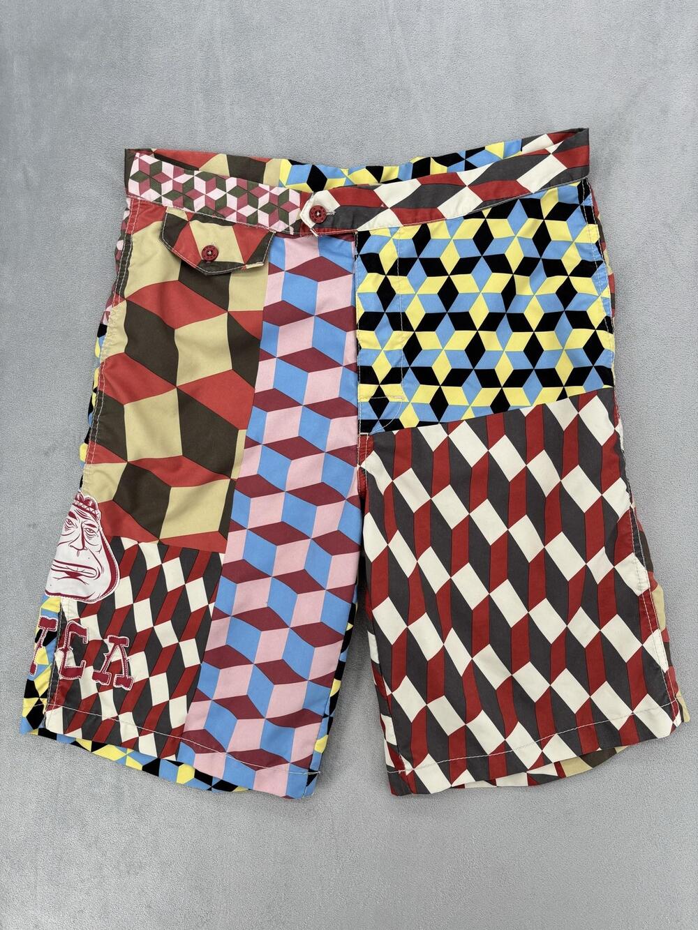Vintage 2000’s Rare limited edition RVCA board Shorts Barry McGee Men’s Size 31